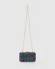 Multi Colour Zoe Beaded Clutch Bag sold by Collete Hayman