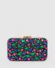 Multi Colour Zoe Beaded Clutch Bag sold by Collete Hayman