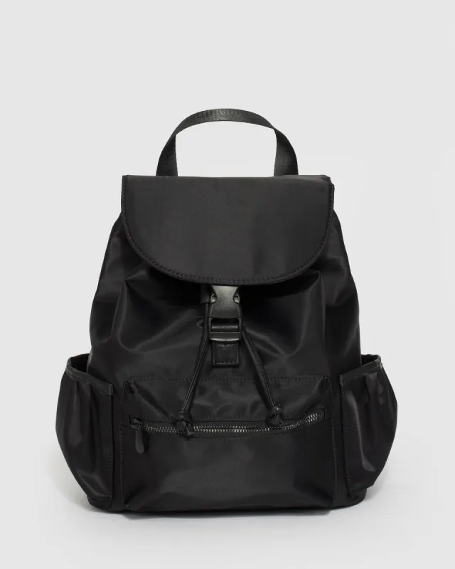 Black Simone Sports Backpack sold by Collete Hayman