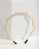 Pink Chain And Beaded Detail Headband sold by Collete Hayman