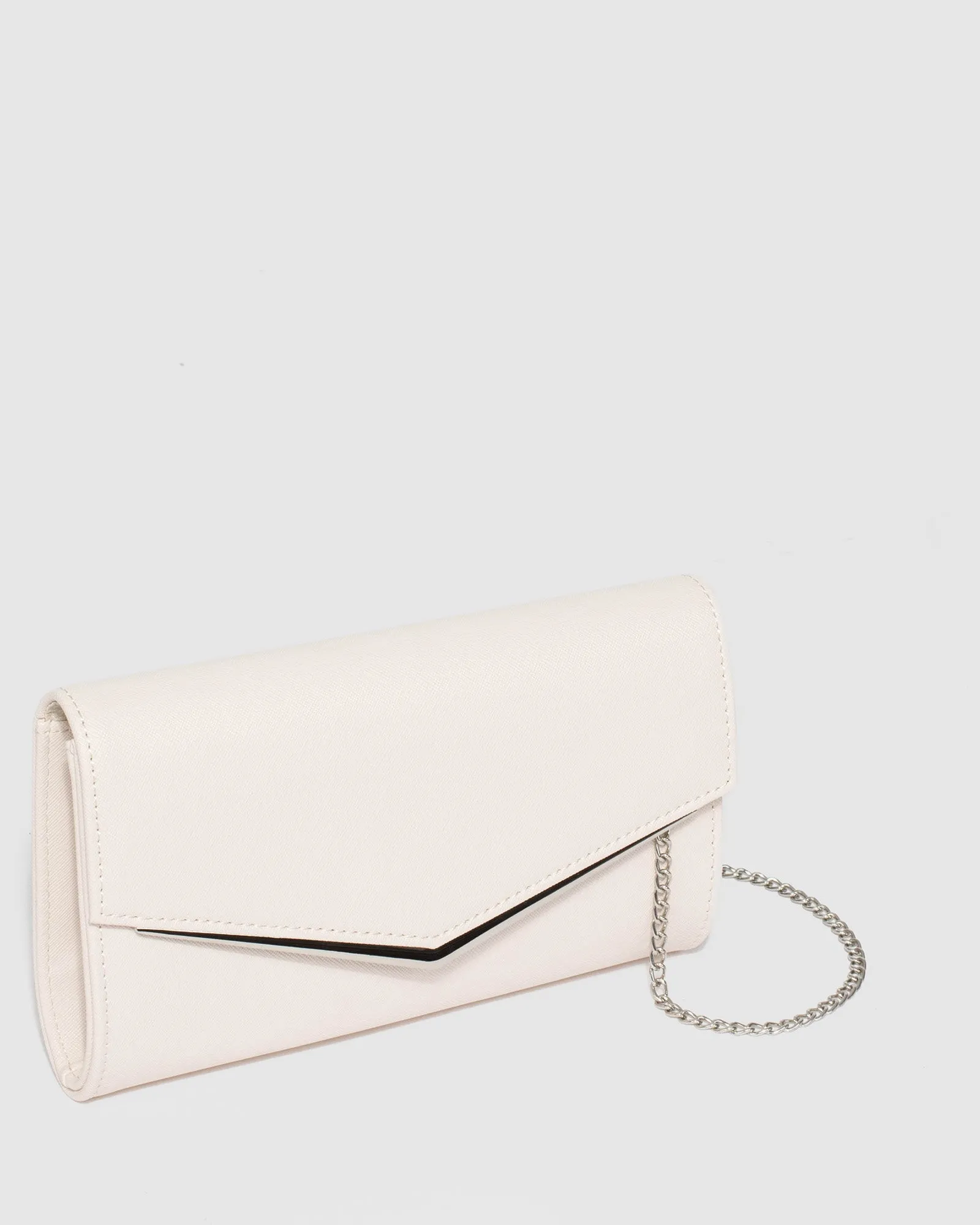 Ivory Kelsey Evening Clutch Bag sold by Collete Hayman product image thumbnail 3