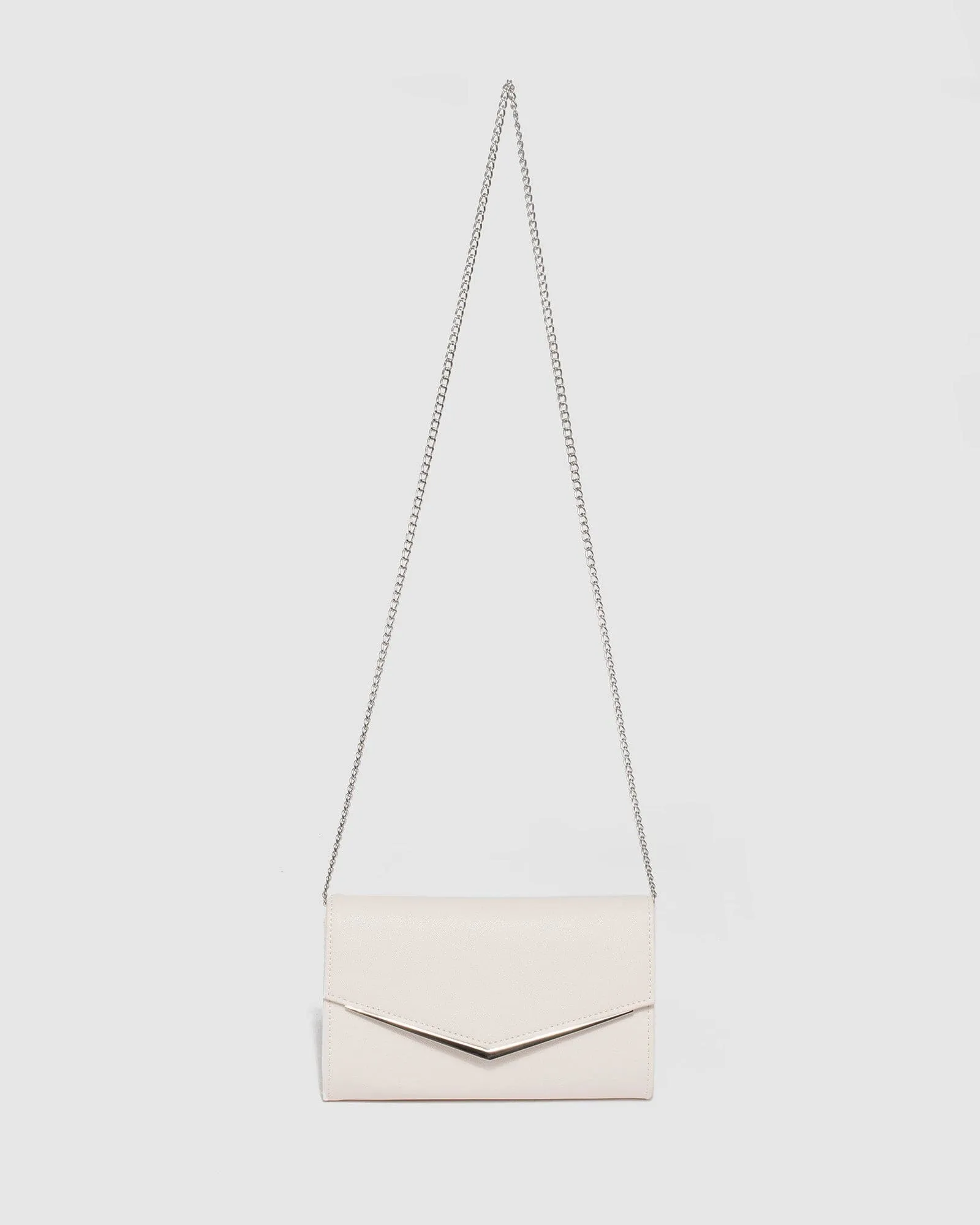 Ivory Kelsey Evening Clutch Bag sold by Collete Hayman product image thumbnail 4