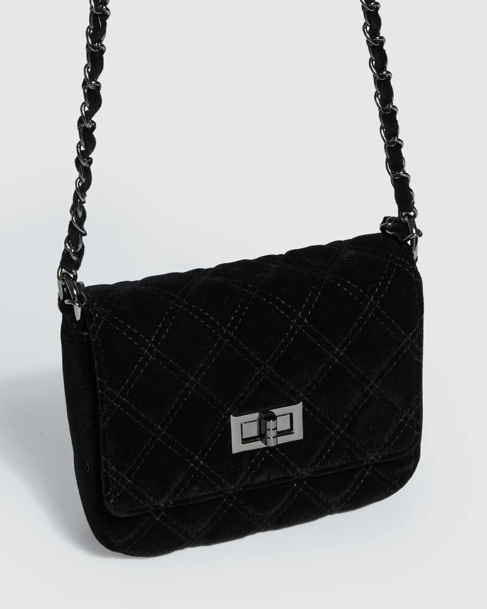 Black Maria Jose Lock Crossbody Bag sold by Collete Hayman product image thumbnail 5
