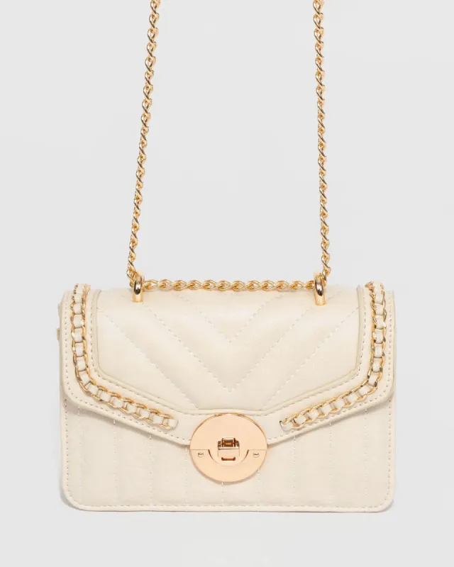 Ivory Ranillda Chain Crossbody Bag sold by Collete Hayman
