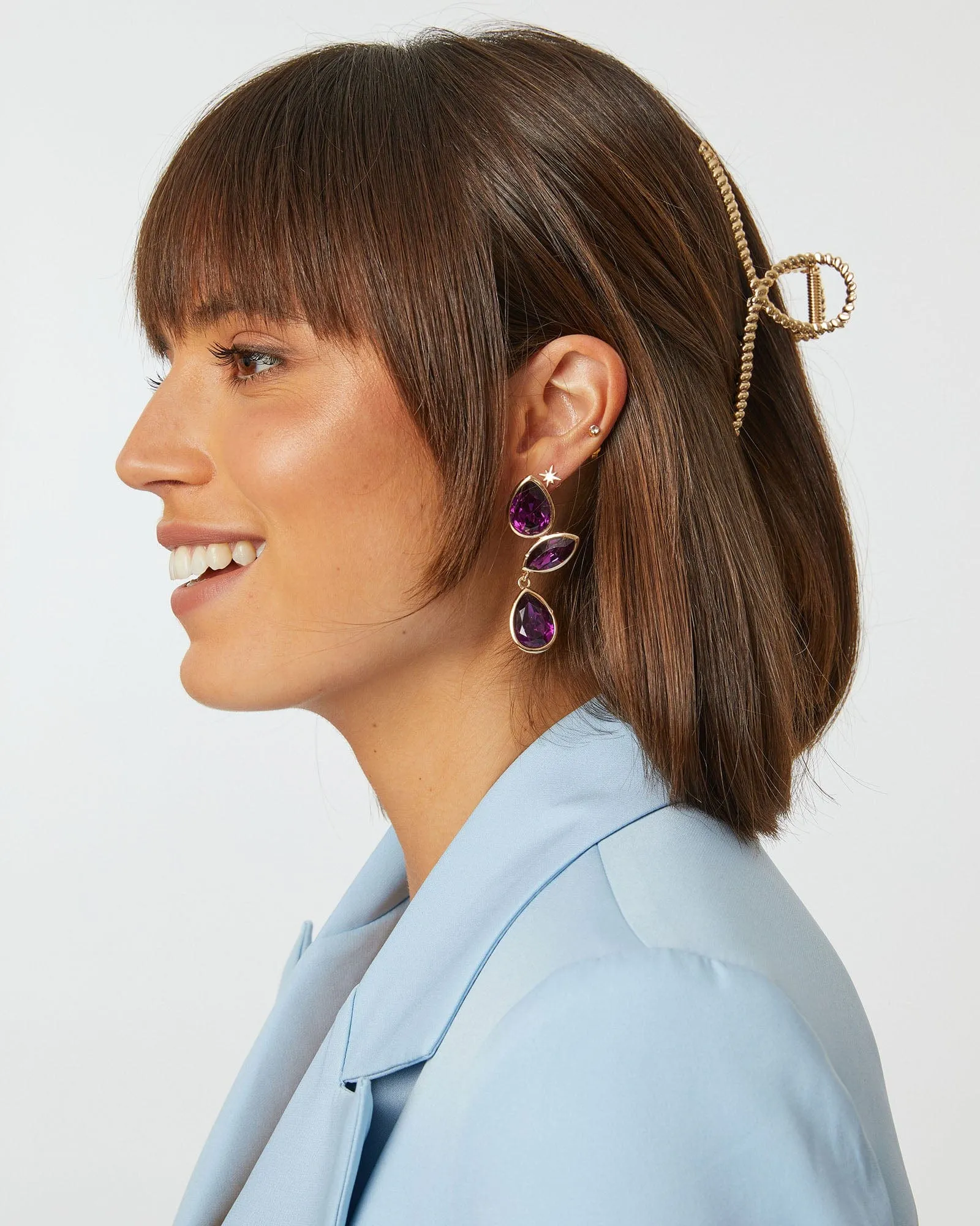 Gold Twisted Metal Claw Clip sold by Collete Hayman product image thumbnail 2