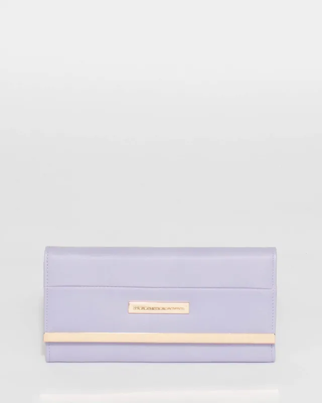 Purple Natalie Panel Wallet sold by Collete Hayman