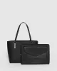 Black And Silver Angelina Tote Bag sold by Collete Hayman