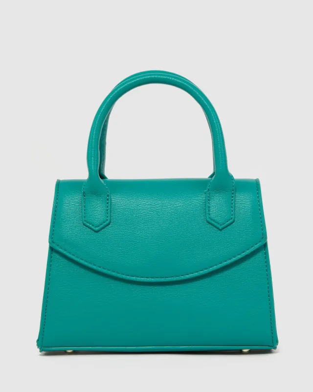 Green Frankie Top Handle Bag sold by Collete Hayman