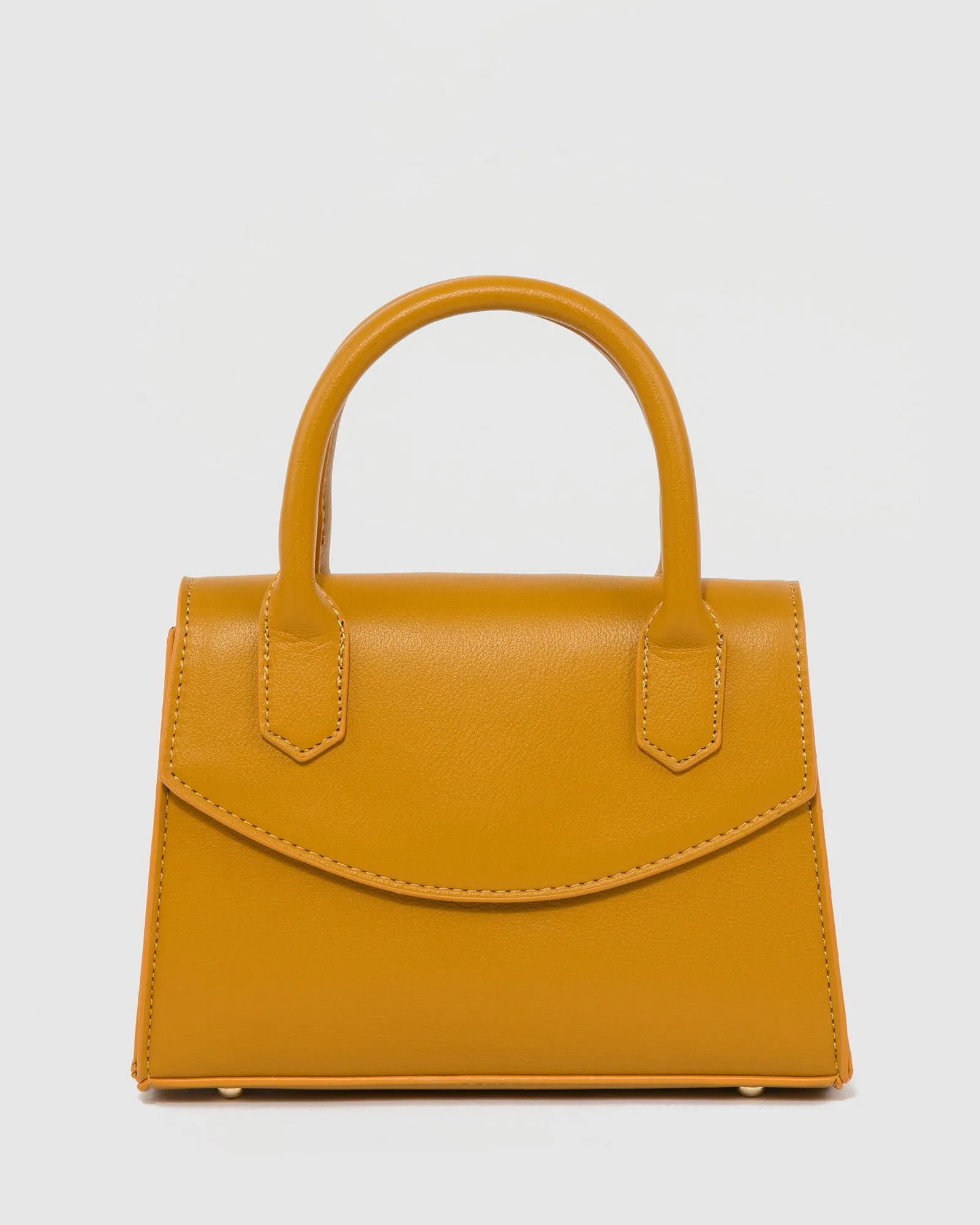 Yellow Frankie Top Handle Bag sold by Collete Hayman