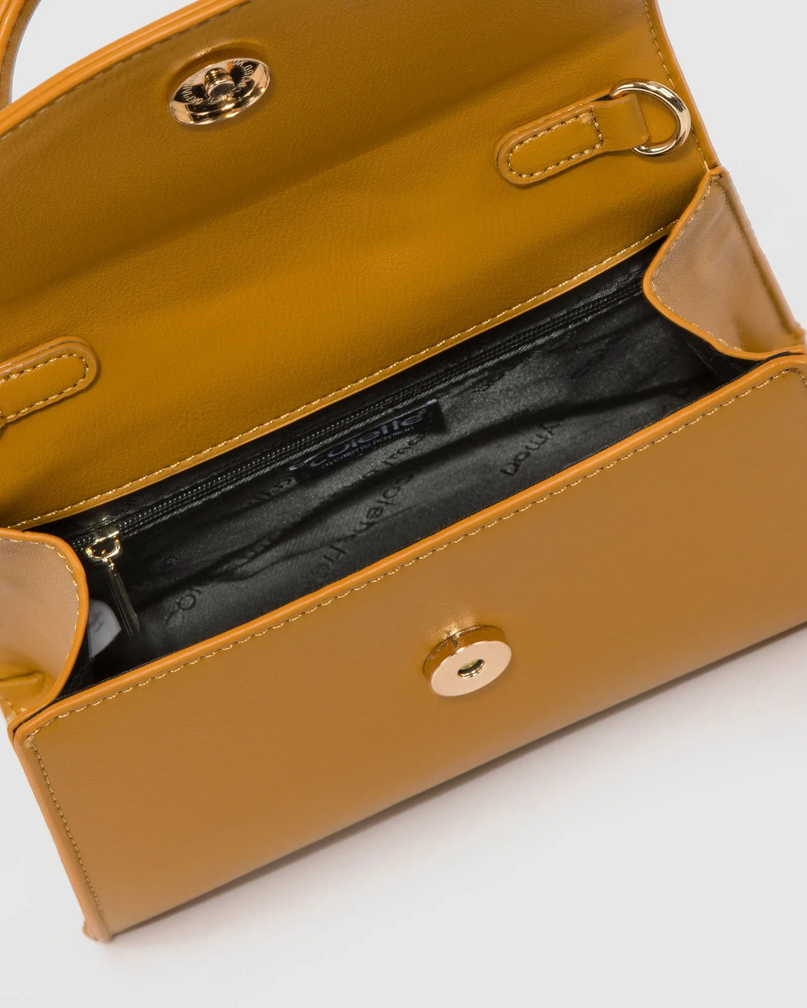 Yellow Frankie Top Handle Bag sold by Collete Hayman product image thumbnail 5