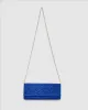 Blue Nolene Crystal Clutch Bag sold by Collete Hayman
