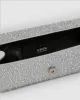 Silver Nolene Crystal Clutch Bag sold by Collete Hayman