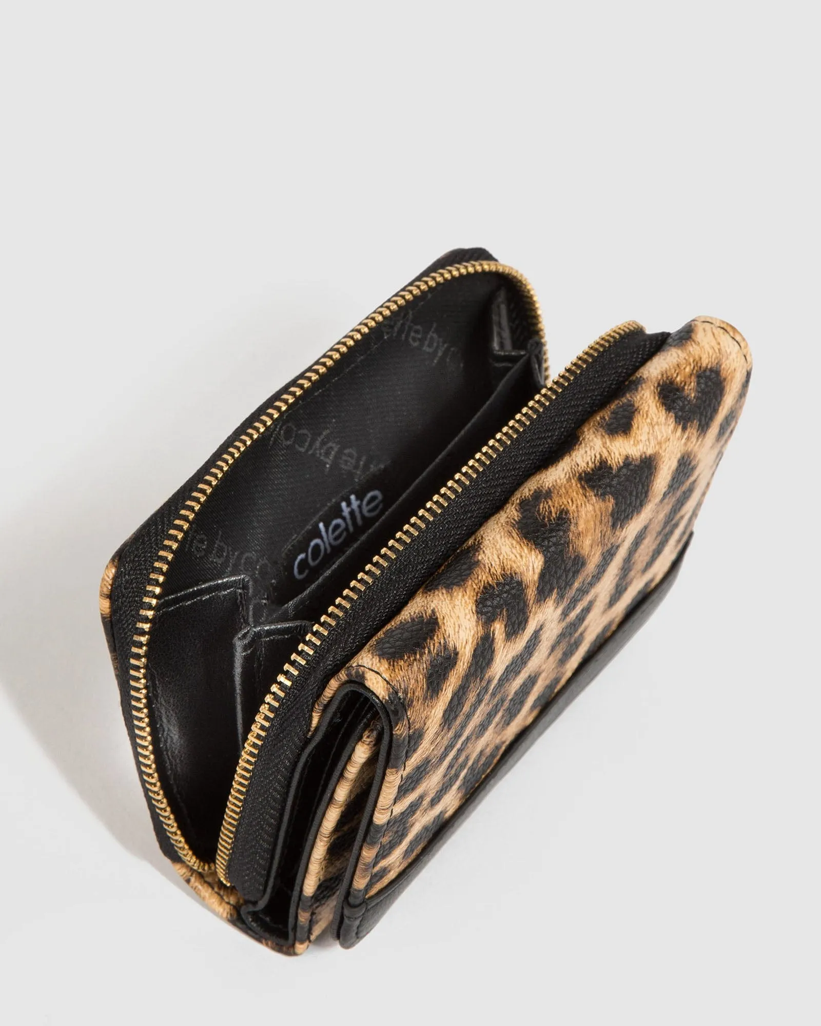 Leopard Print Keeley Panel Wallet sold by Collete Hayman product image thumbnail 5