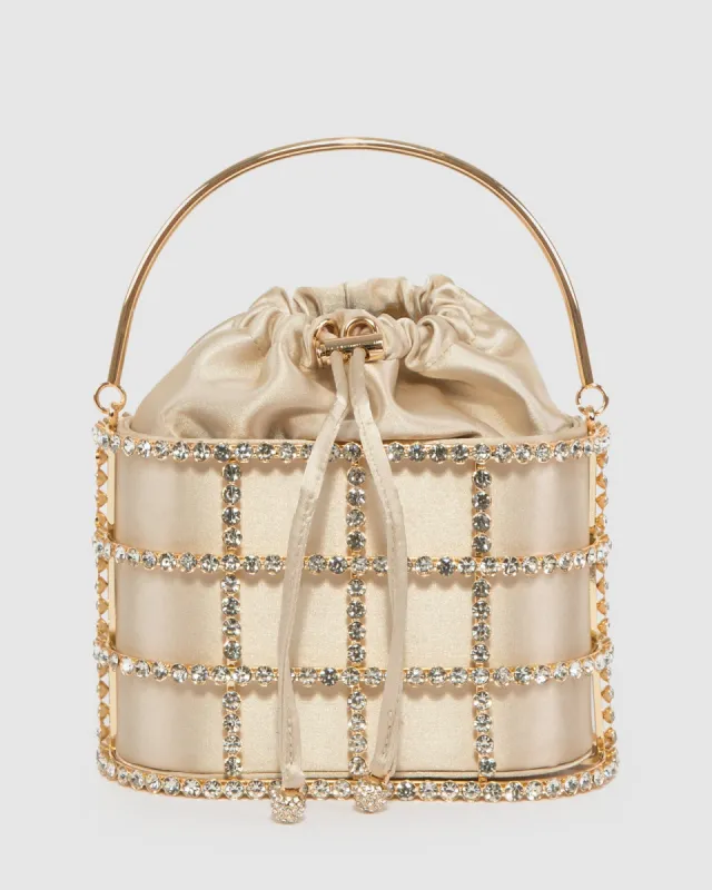 Ivory Daisy Cage Bag sold by Collete Hayman
