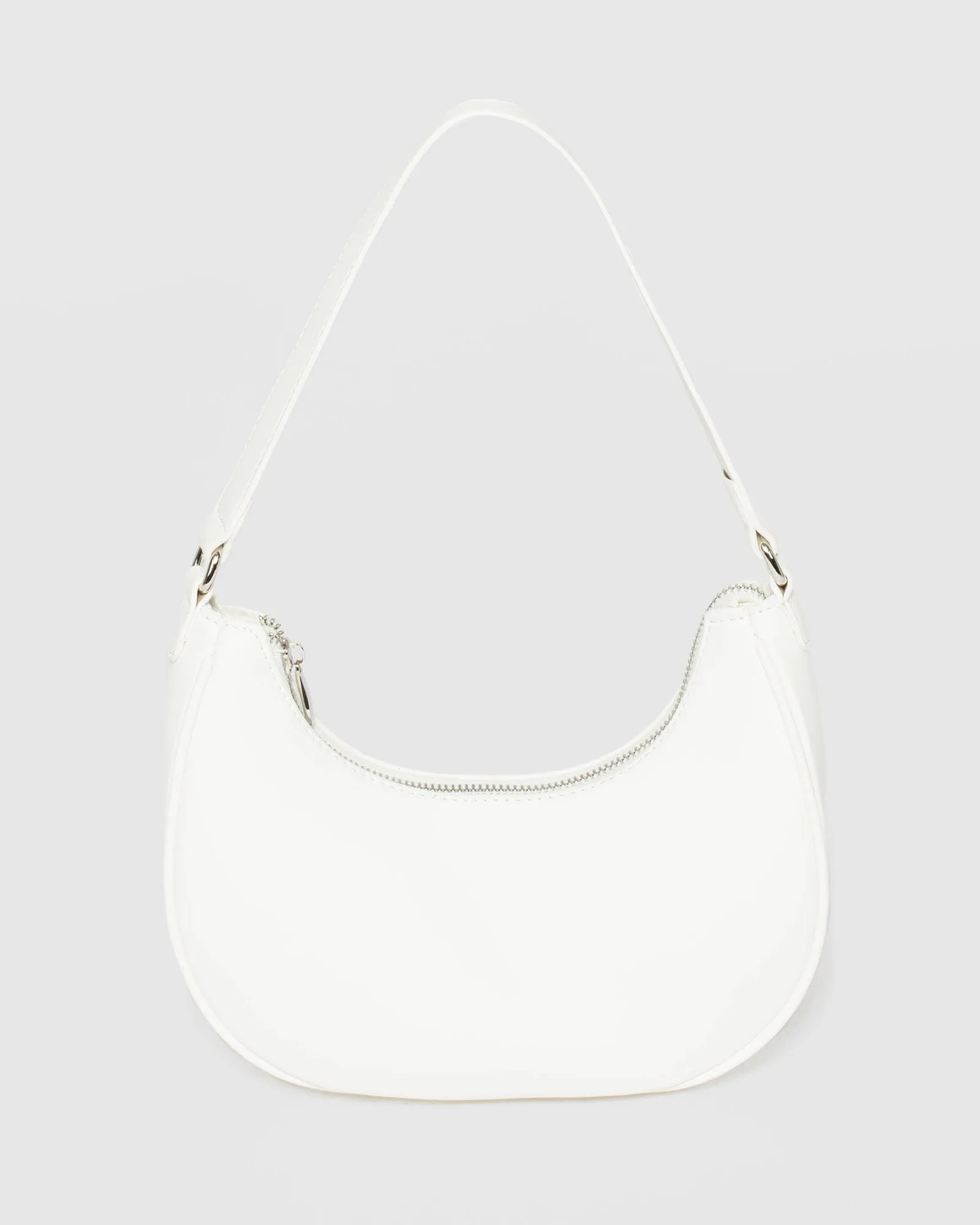 White Jasmin Crescent Bag sold by Collete Hayman