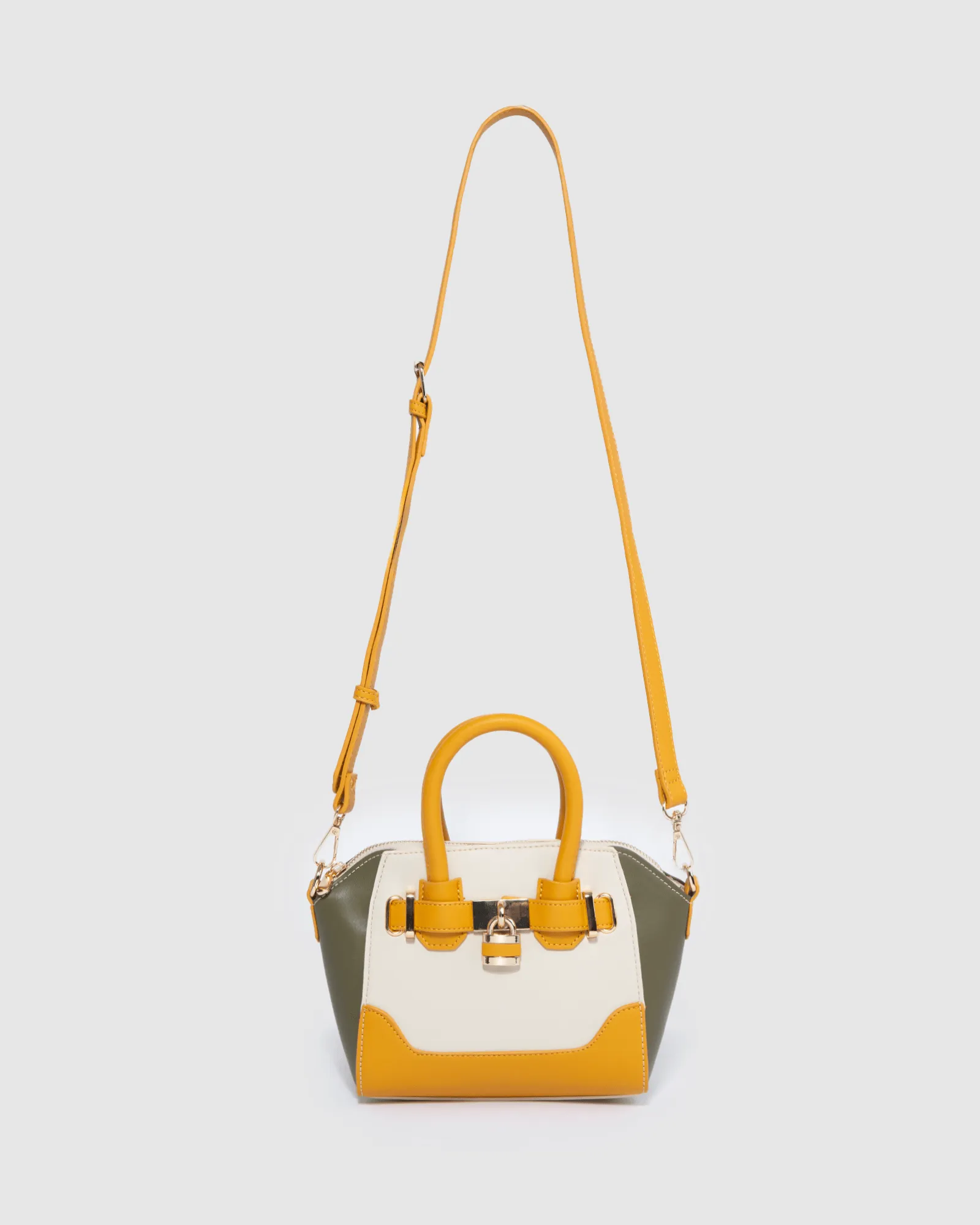 Multi Colour Frankie Mini Lock Tote Bag sold by Collete Hayman product image thumbnail 2
