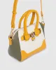 Multi Colour Frankie Mini Lock Tote Bag sold by Collete Hayman
