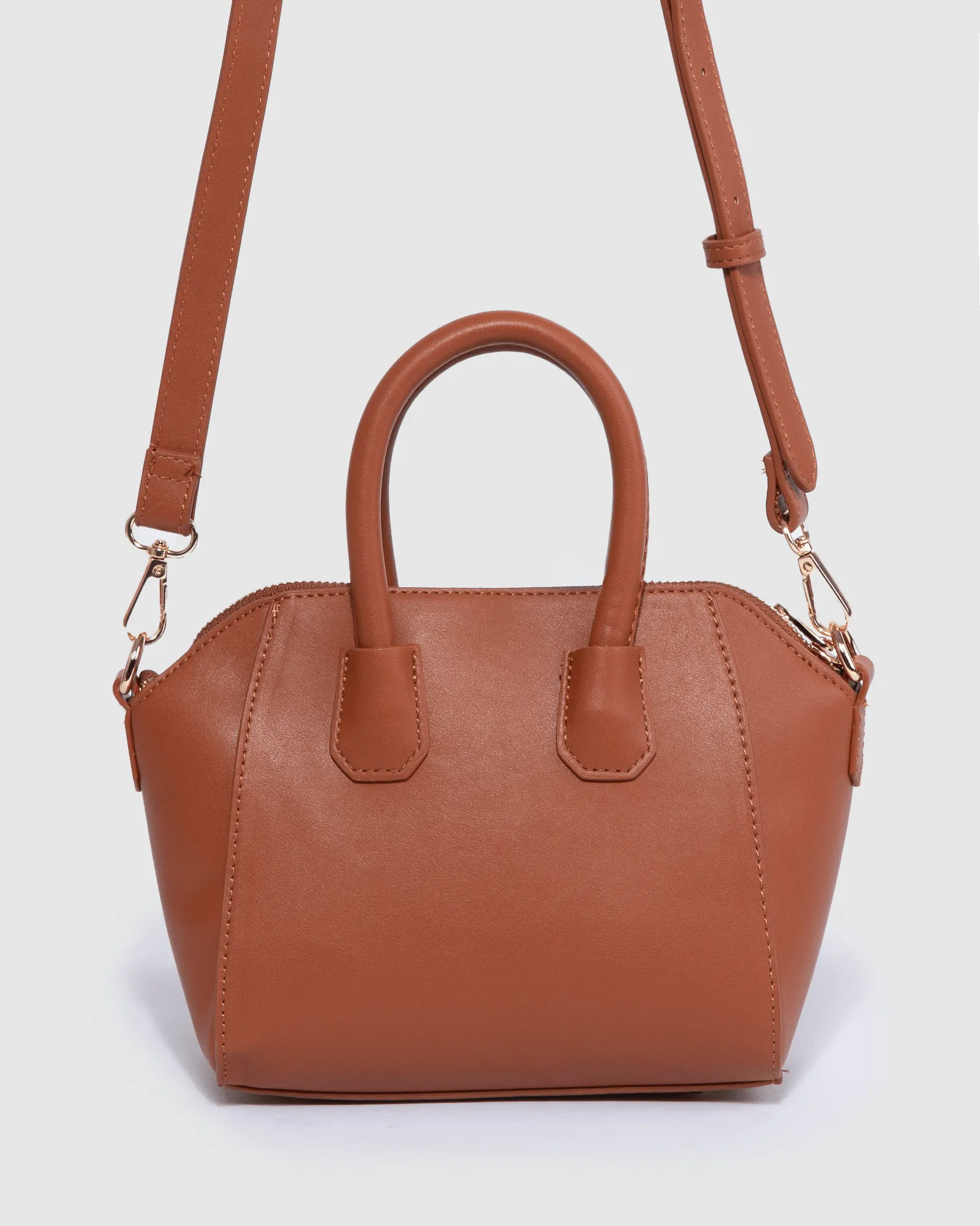 Tan Frankie Mini Lock Tote Bag sold by Collete Hayman product image thumbnail 3