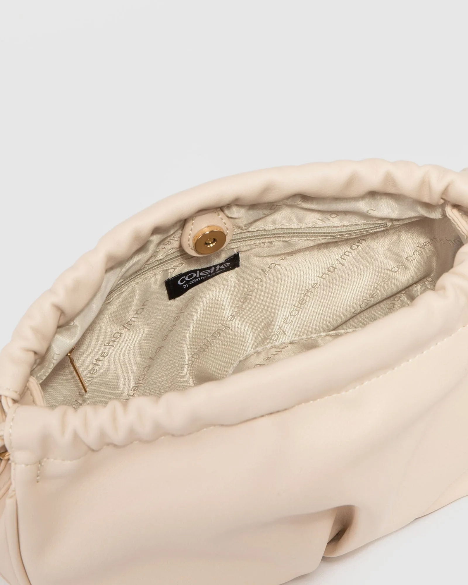 Ivory Isobel Drawstring Pouch Bag sold by Collete Hayman product image thumbnail 4