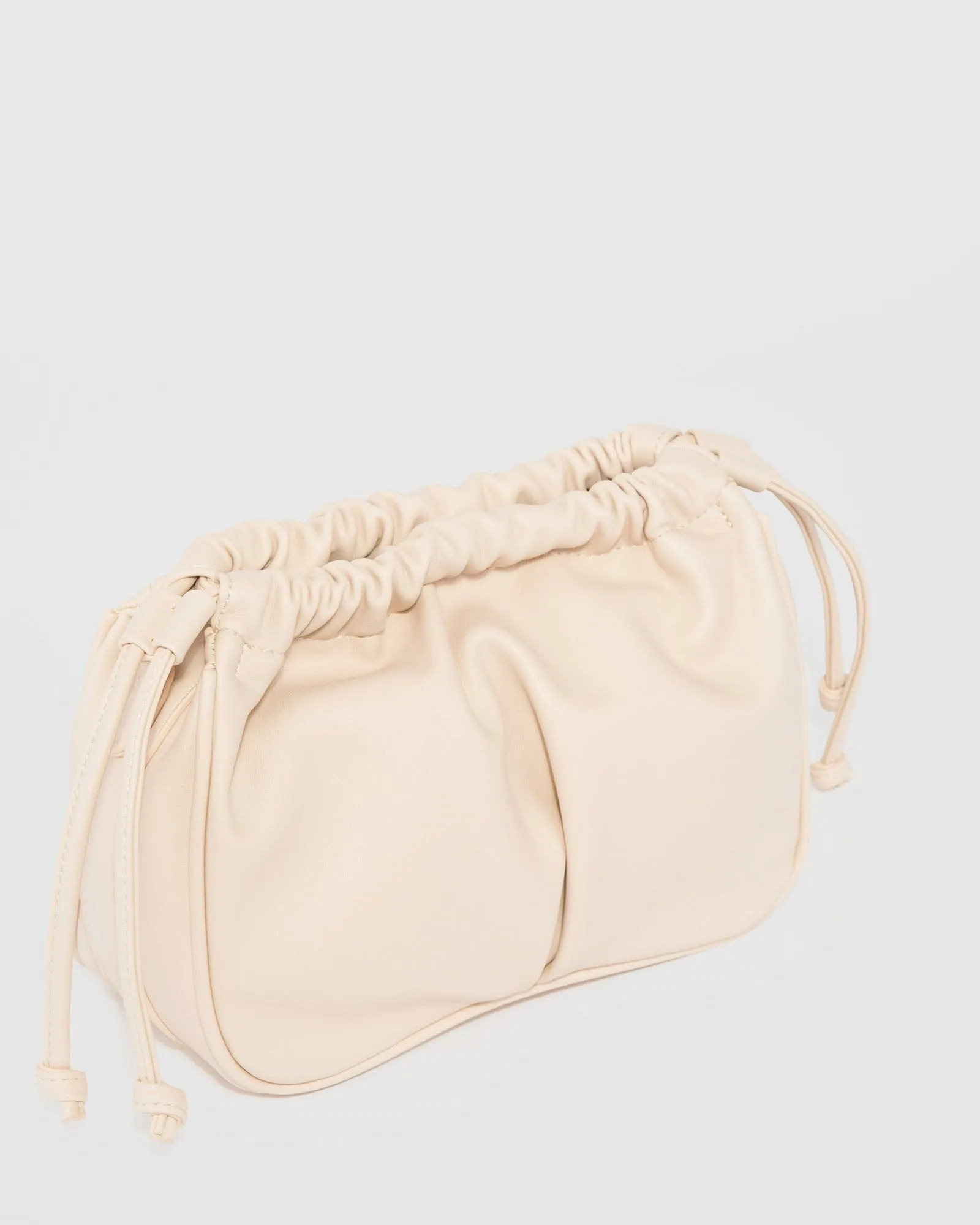 Ivory Isobel Drawstring Pouch Bag sold by Collete Hayman product image thumbnail 3