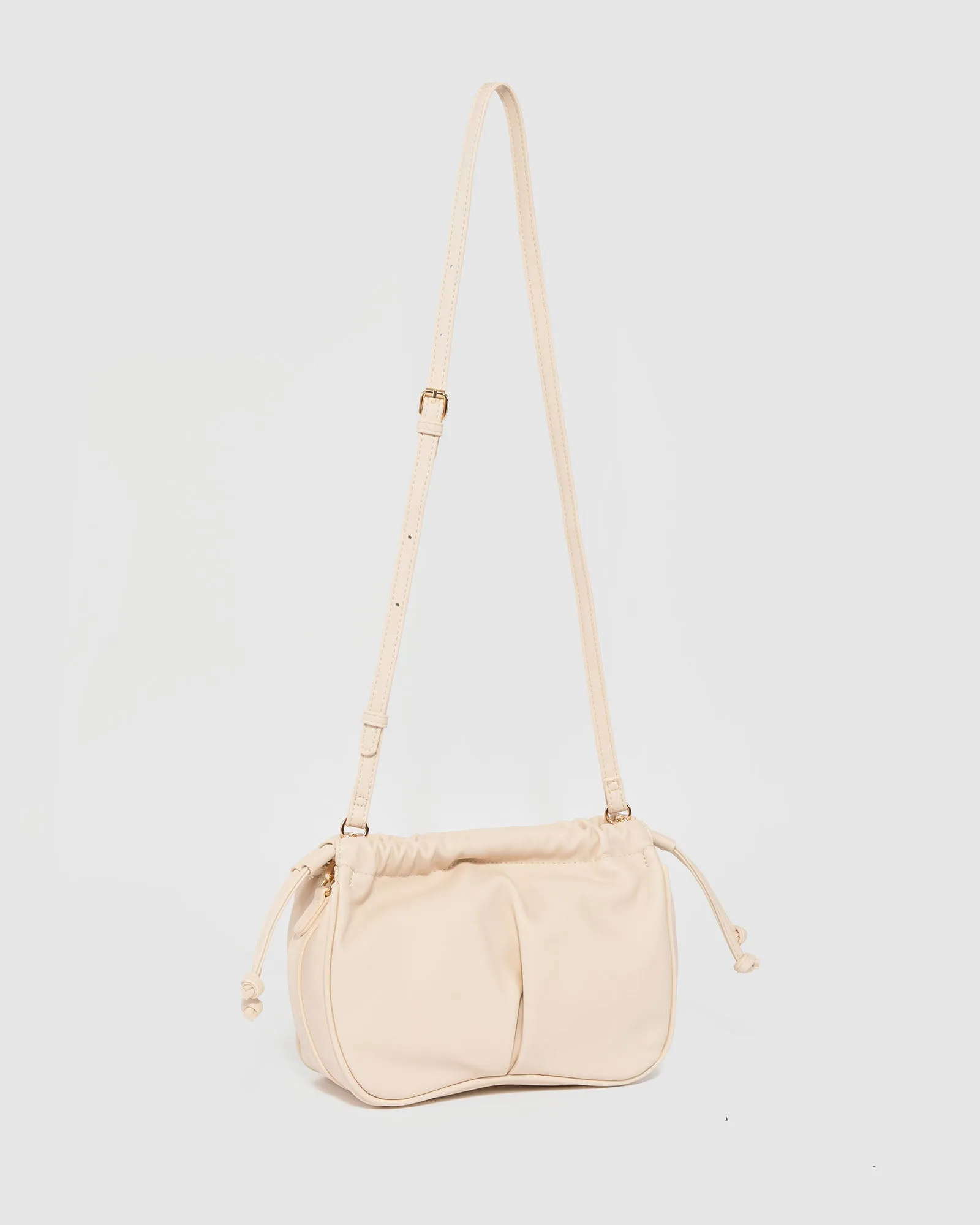 Ivory Isobel Drawstring Pouch Bag sold by Collete Hayman product image thumbnail 2