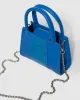 Blue Philippa Mini Panel Tote Bag sold by Collete Hayman