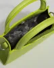Green Philippa Mini Panel Tote Bag sold by Collete Hayman