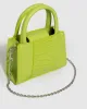 Green Philippa Mini Panel Tote Bag sold by Collete Hayman
