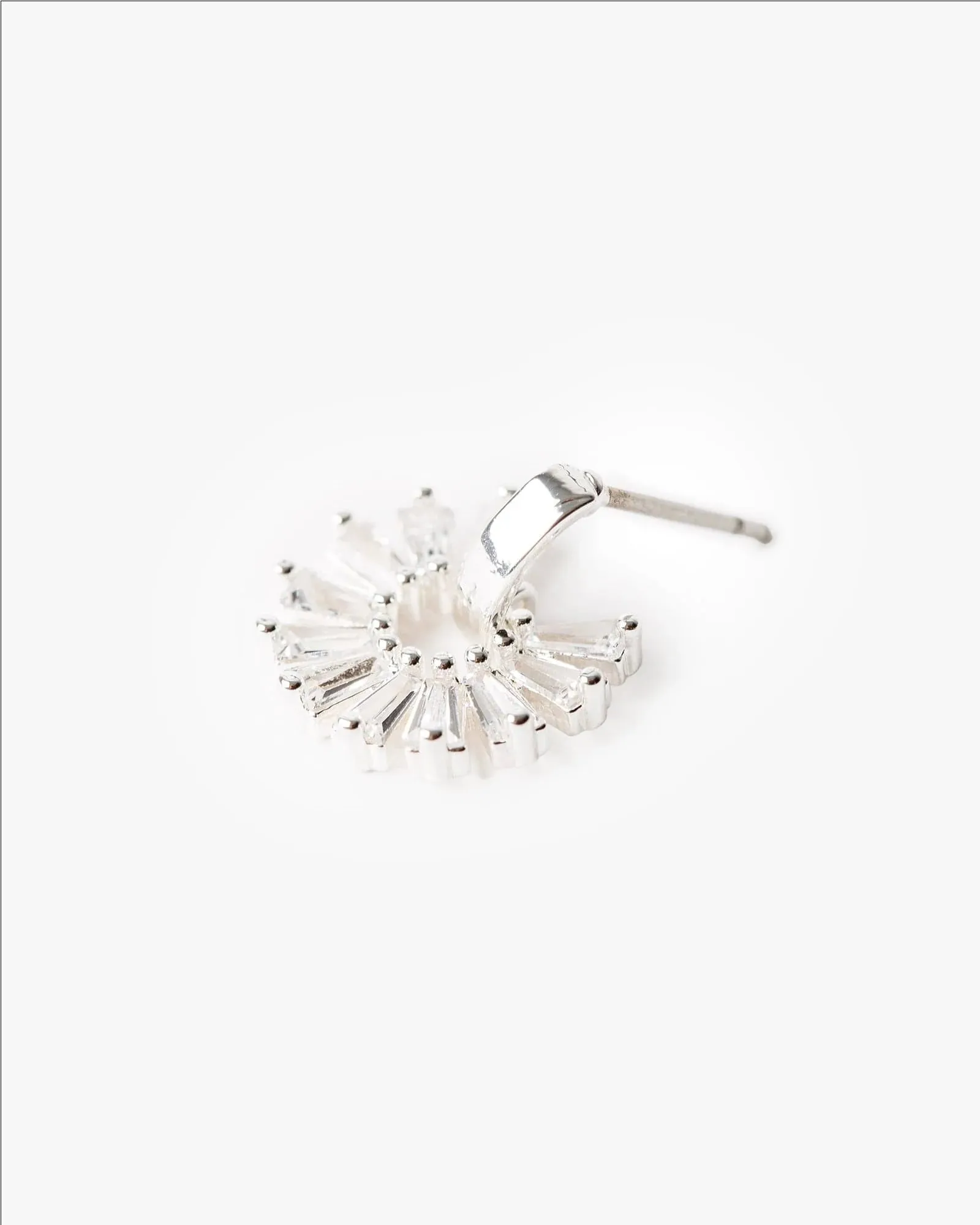 Crystal Circle Stud Earrings sold by Collete Hayman product image thumbnail 2
