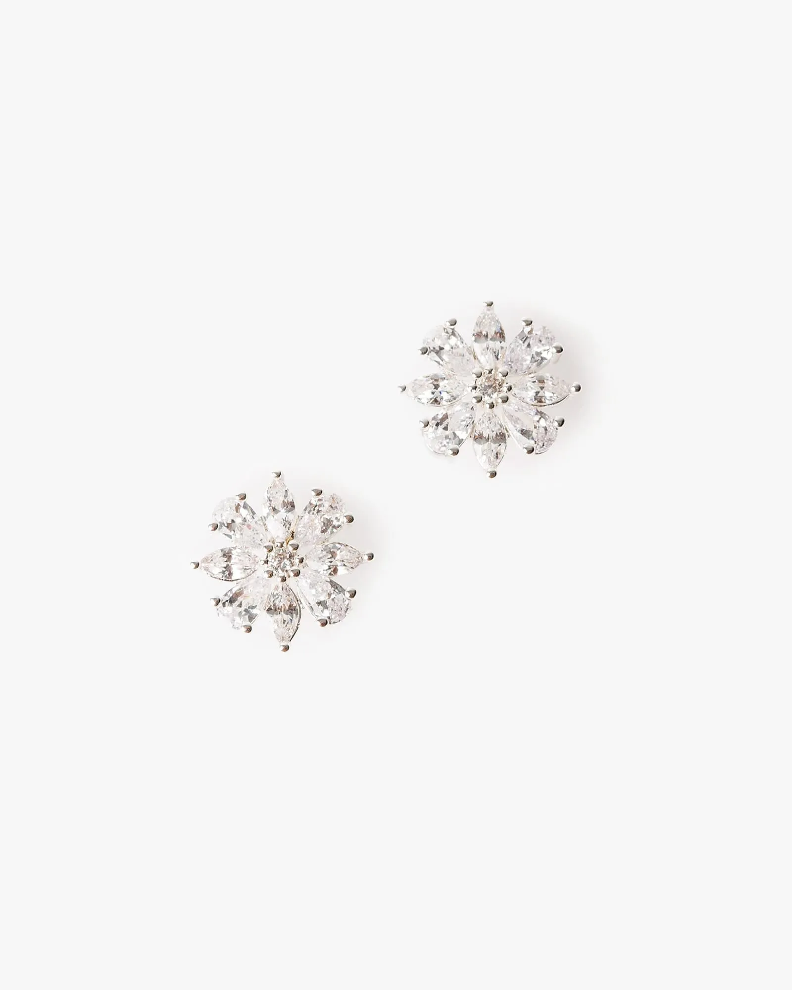 Crystal Cluster Stud Earrings sold by Collete Hayman