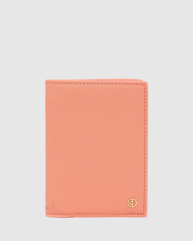 Terracotta Classic Passport Holder sold by Collete Hayman