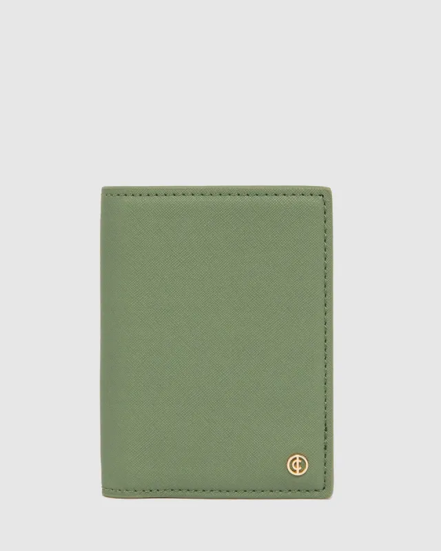 Olive Classic Passport Holder sold by Collete Hayman