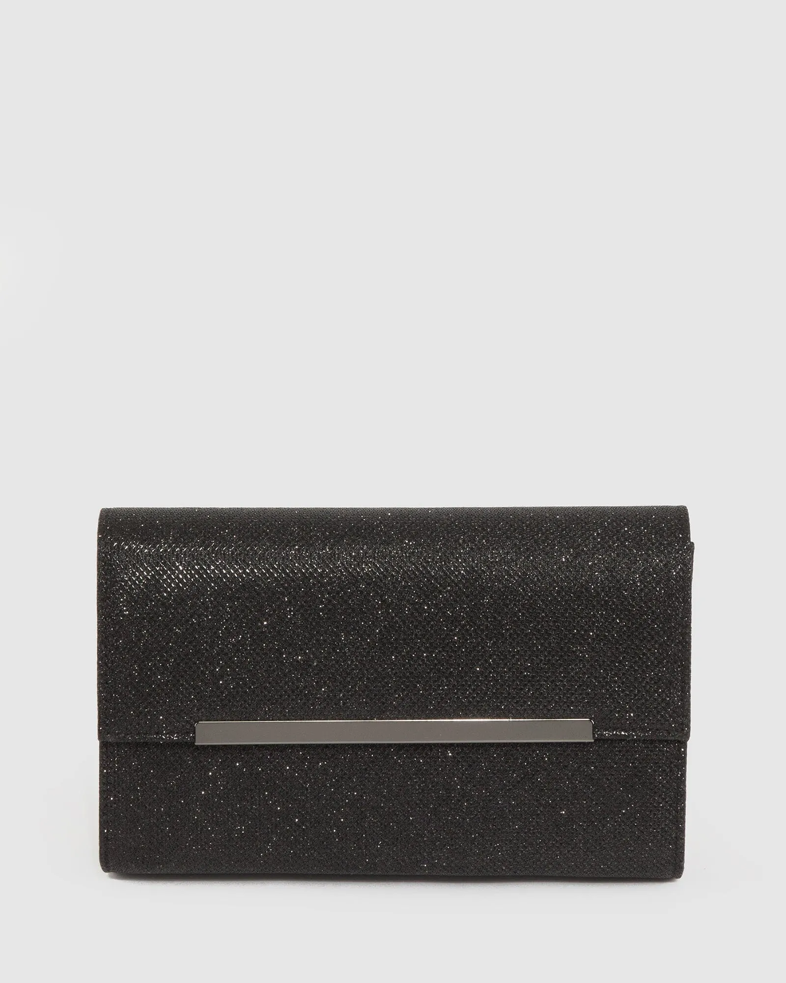 Black Harriet Clutch Bag sold by Collete Hayman