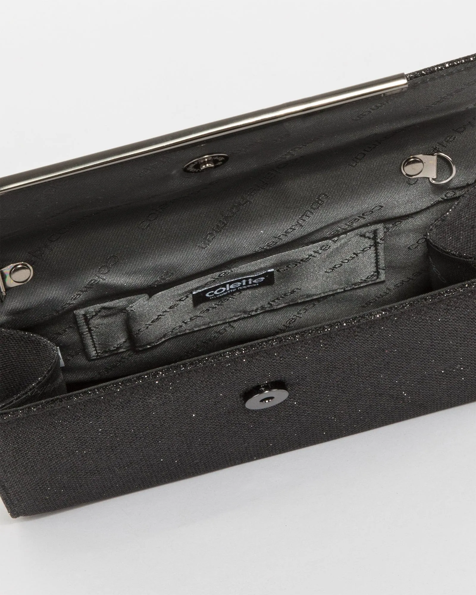 Black Harriet Clutch Bag sold by Collete Hayman product image thumbnail 5