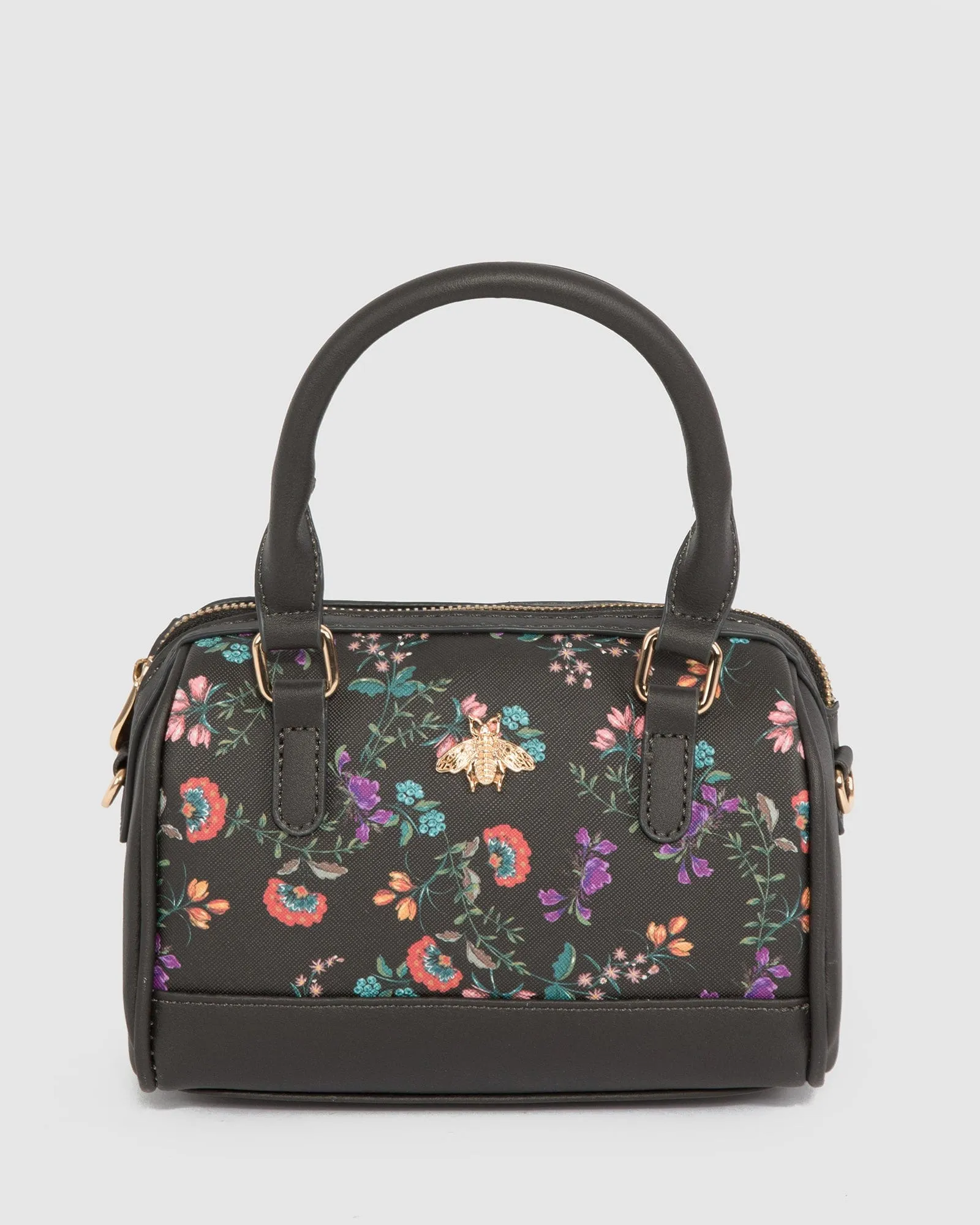 Print Ami Bee Mini Bowler Bag sold by Collete Hayman