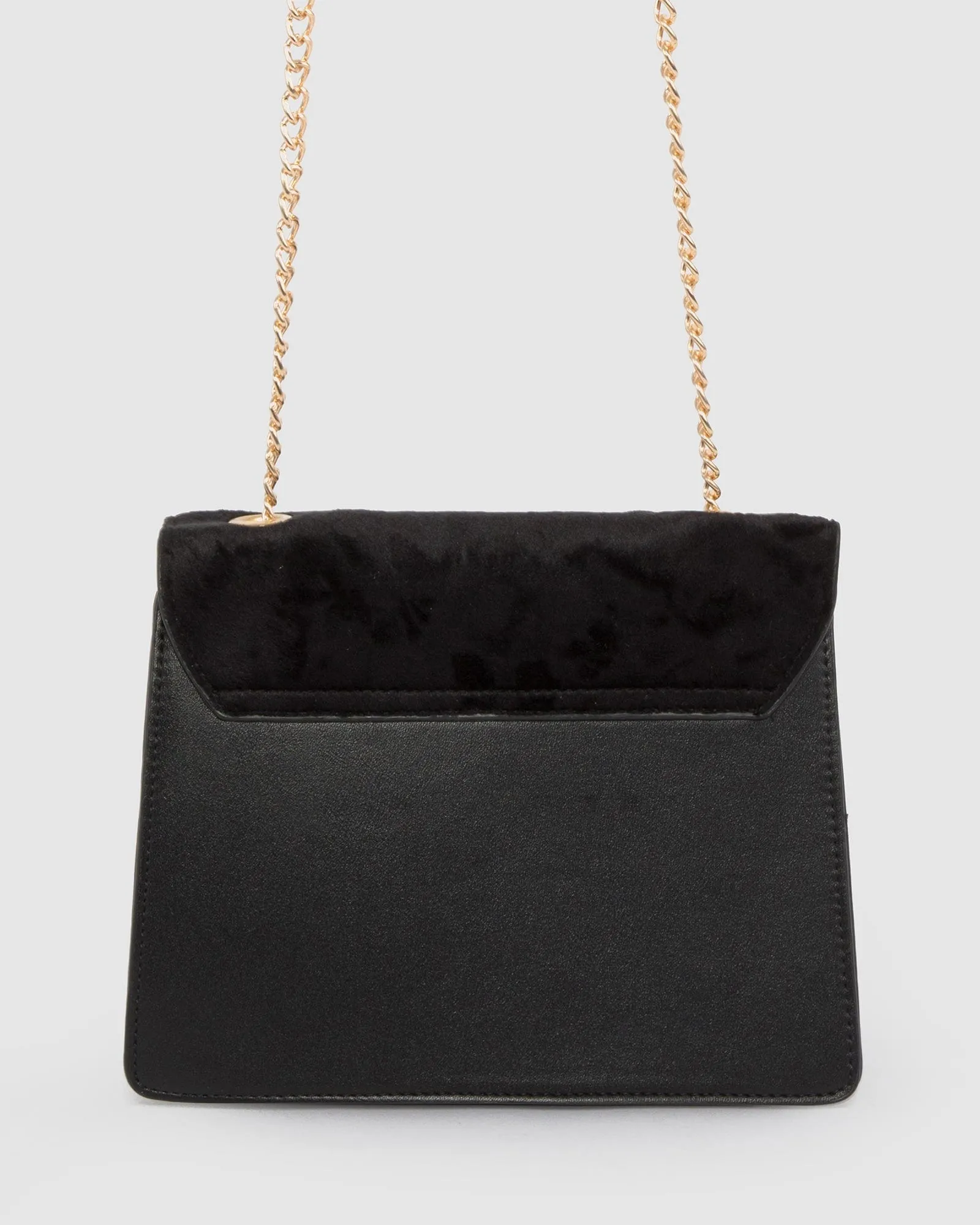 Black Libby Suede Bee Crossbody Bag sold by Collete Hayman product image thumbnail 4