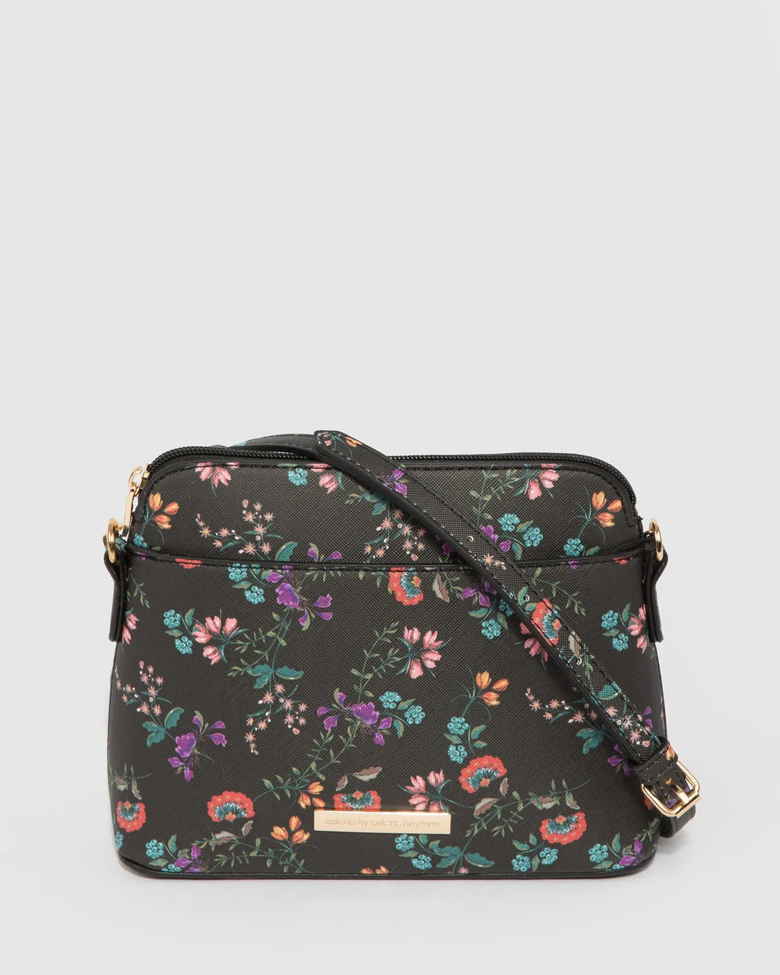 Print Karen Plate Crossbody Bag sold by Collete Hayman