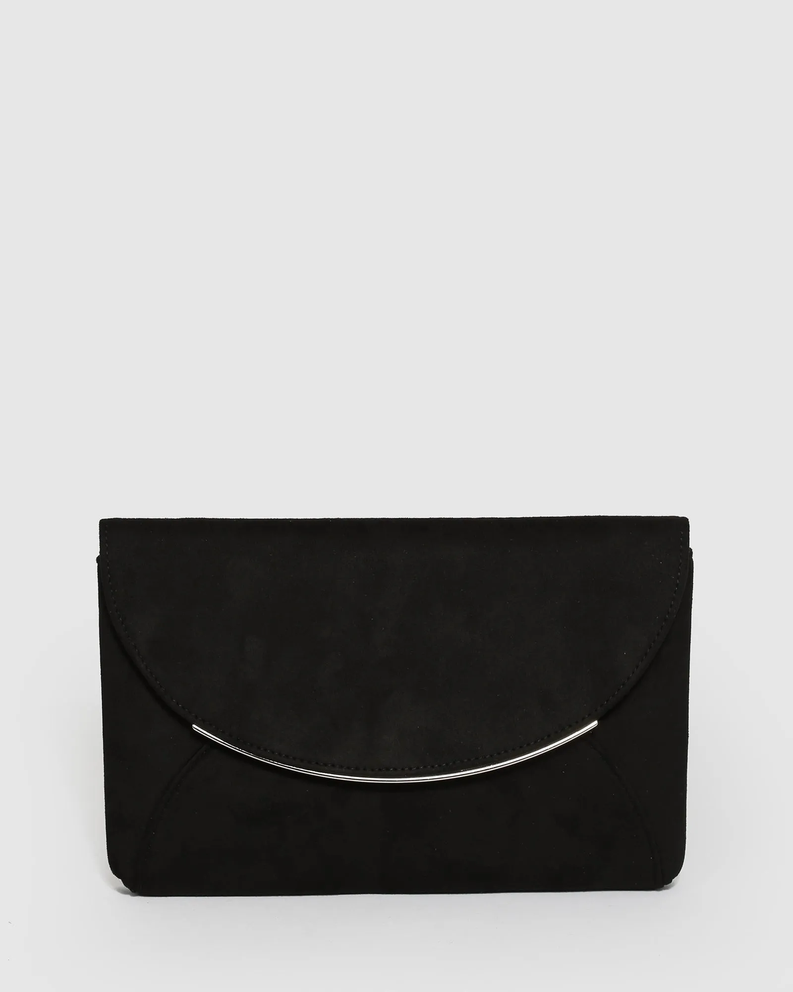 Black Dalila Envelope Clutch Bag sold by Collete Hayman
