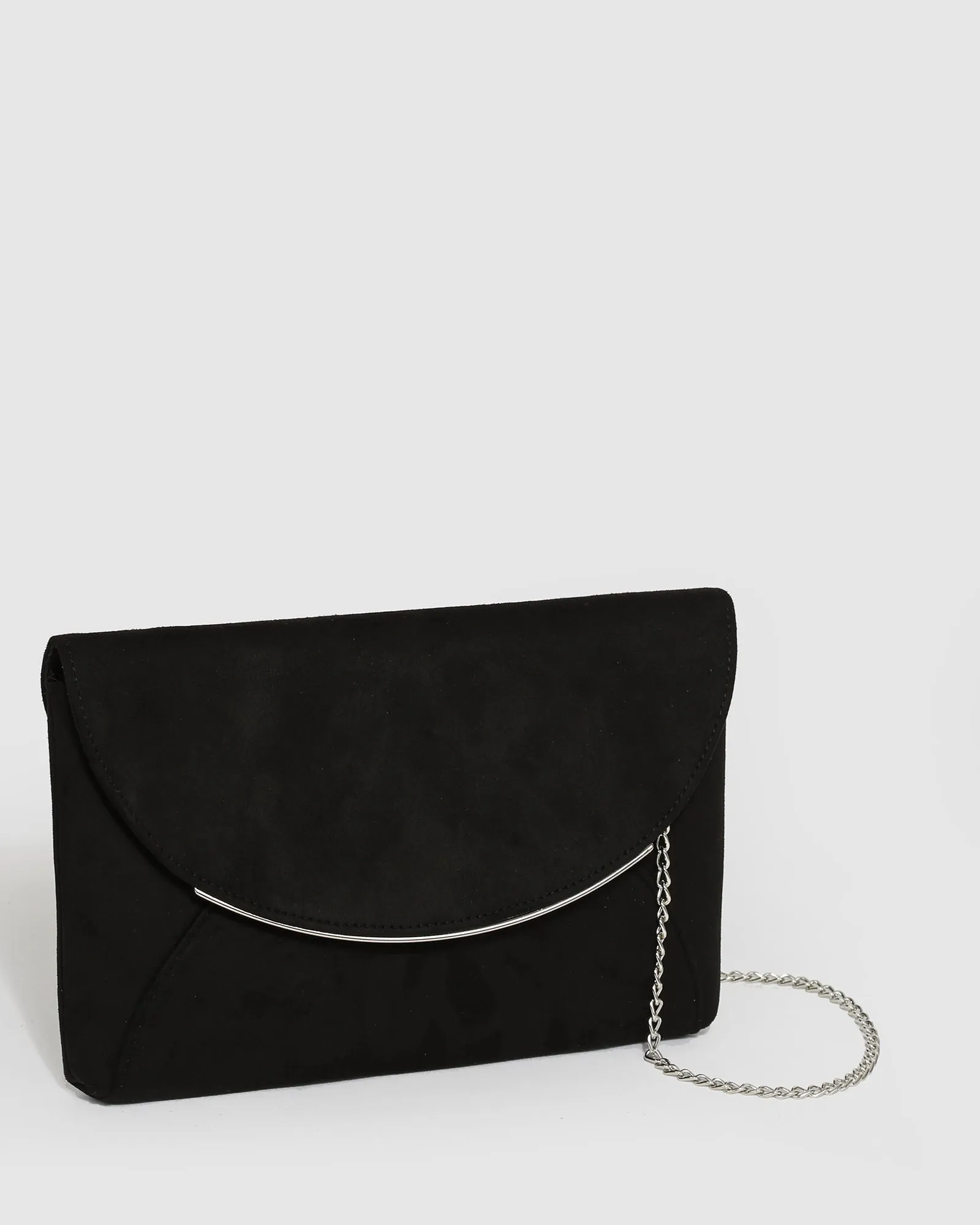 Black Dalila Envelope Clutch Bag sold by Collete Hayman product image thumbnail 4