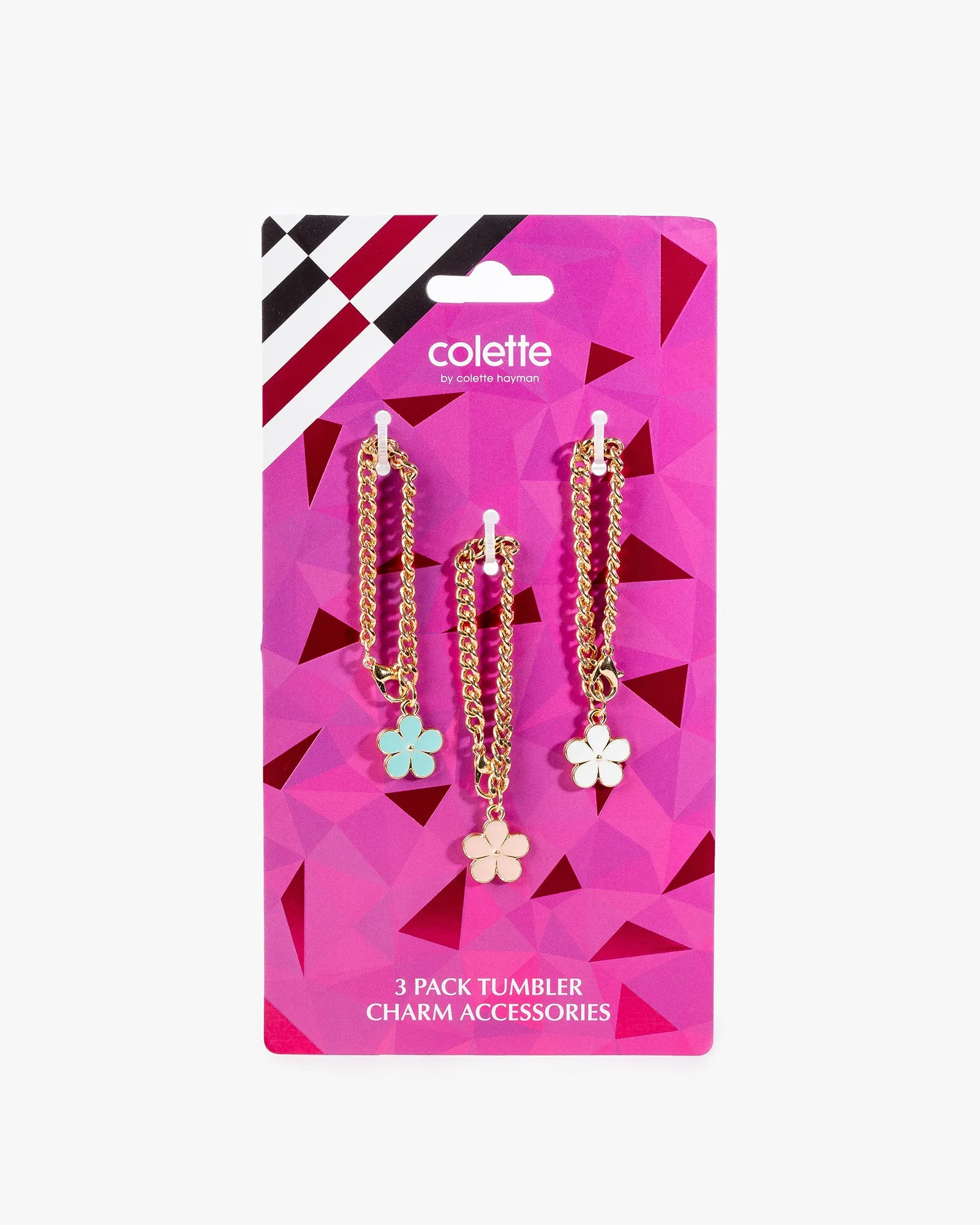 Multi Colour 3 Pack Tumbler Charm Accessories sold by Collete Hayman