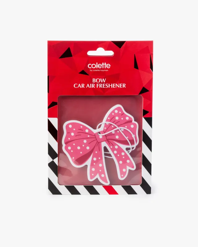 Multi Colour Bow Car Air Freshener sold by Collete Hayman