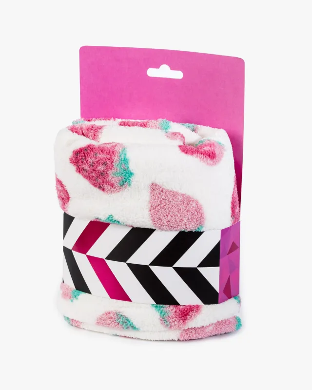 Strawberry Print Hair Drying Wrap sold by Collete Hayman
