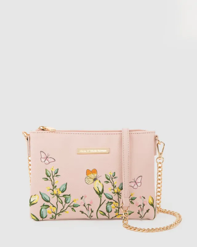 Print Peta Wristlet Clutch Bag sold by Collete Hayman