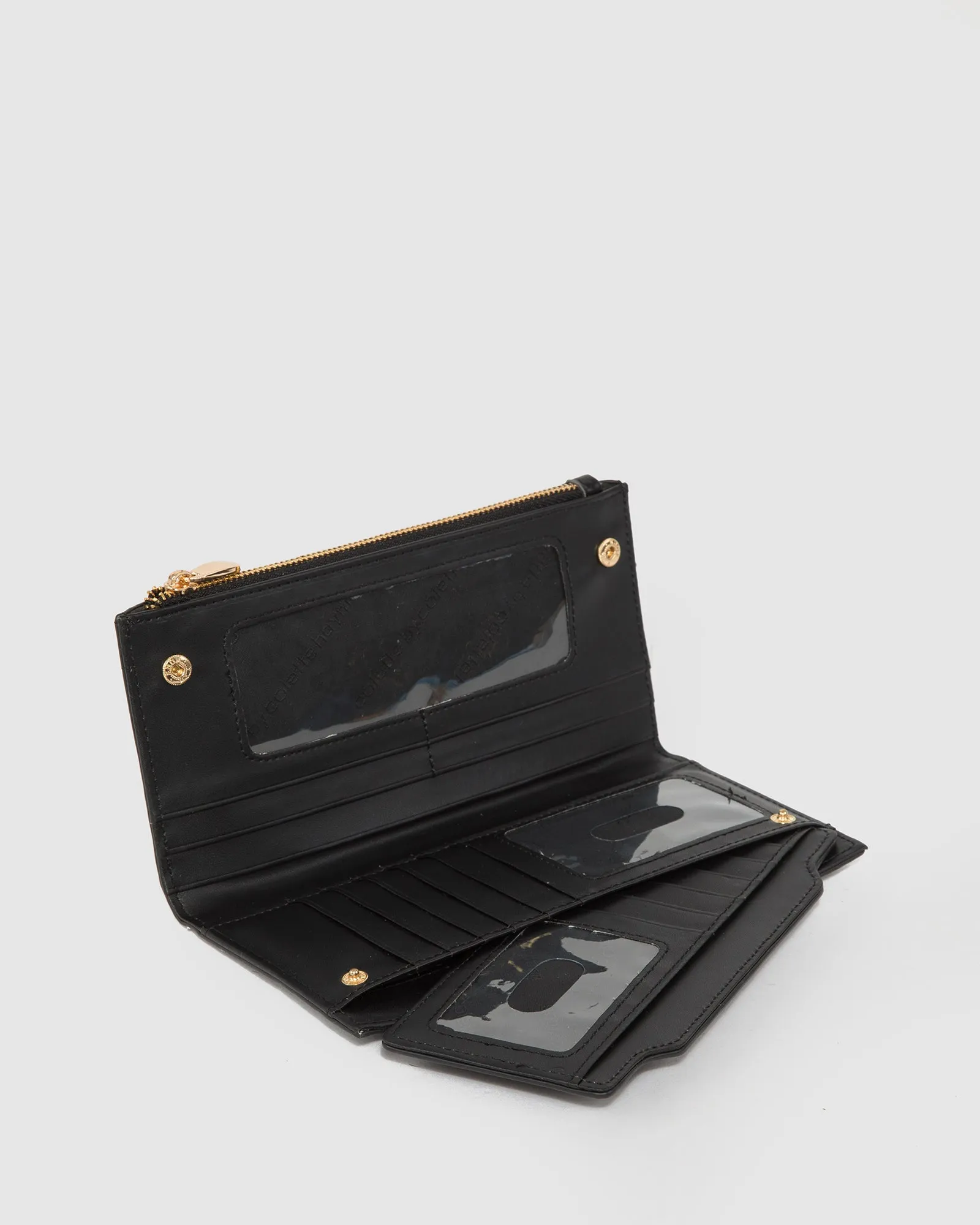 Black Removable Card Section Wallet sold by Collete Hayman product image thumbnail 3