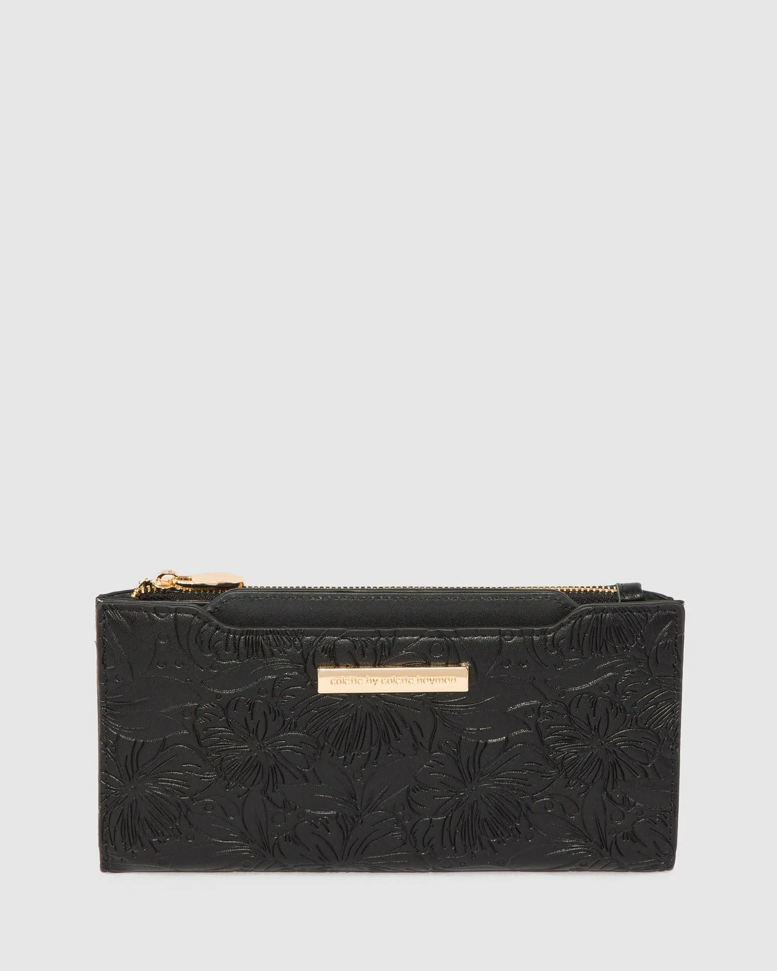 Black Removable Card Section Wallet sold by Collete Hayman