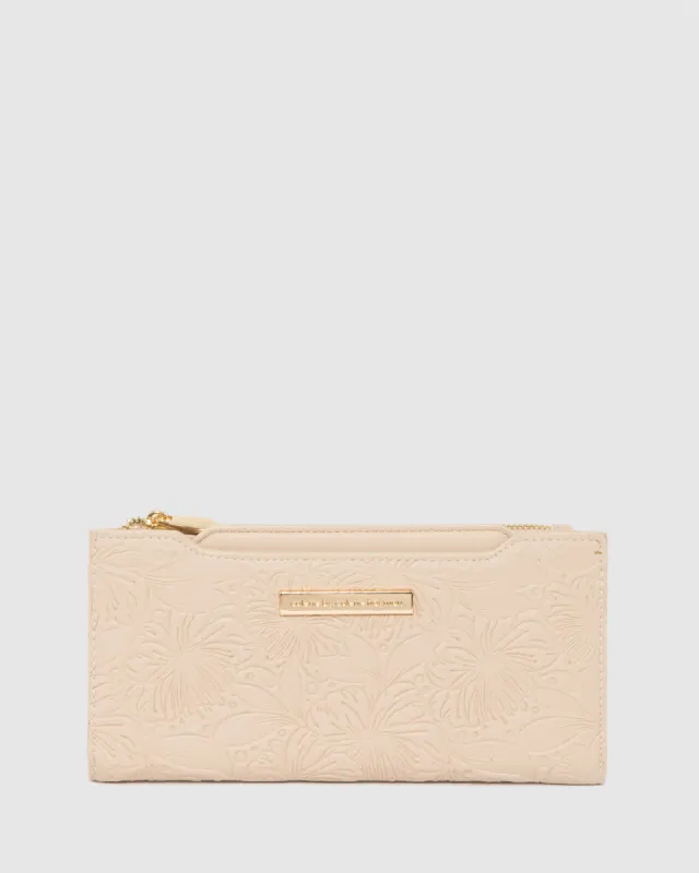 Natural Removable Card Section Wallet sold by Collete Hayman