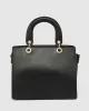 Black Ella Emboss Tote Bag sold by Collete Hayman