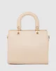 Natural Ella Emboss Tote Bag sold by Collete Hayman