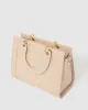 Natural Ella Emboss Tote Bag sold by Collete Hayman