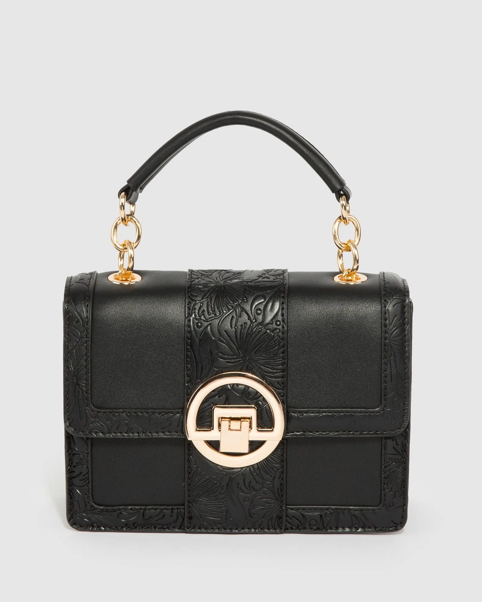 Black Sierra Top Handle Bag sold by Collete Hayman